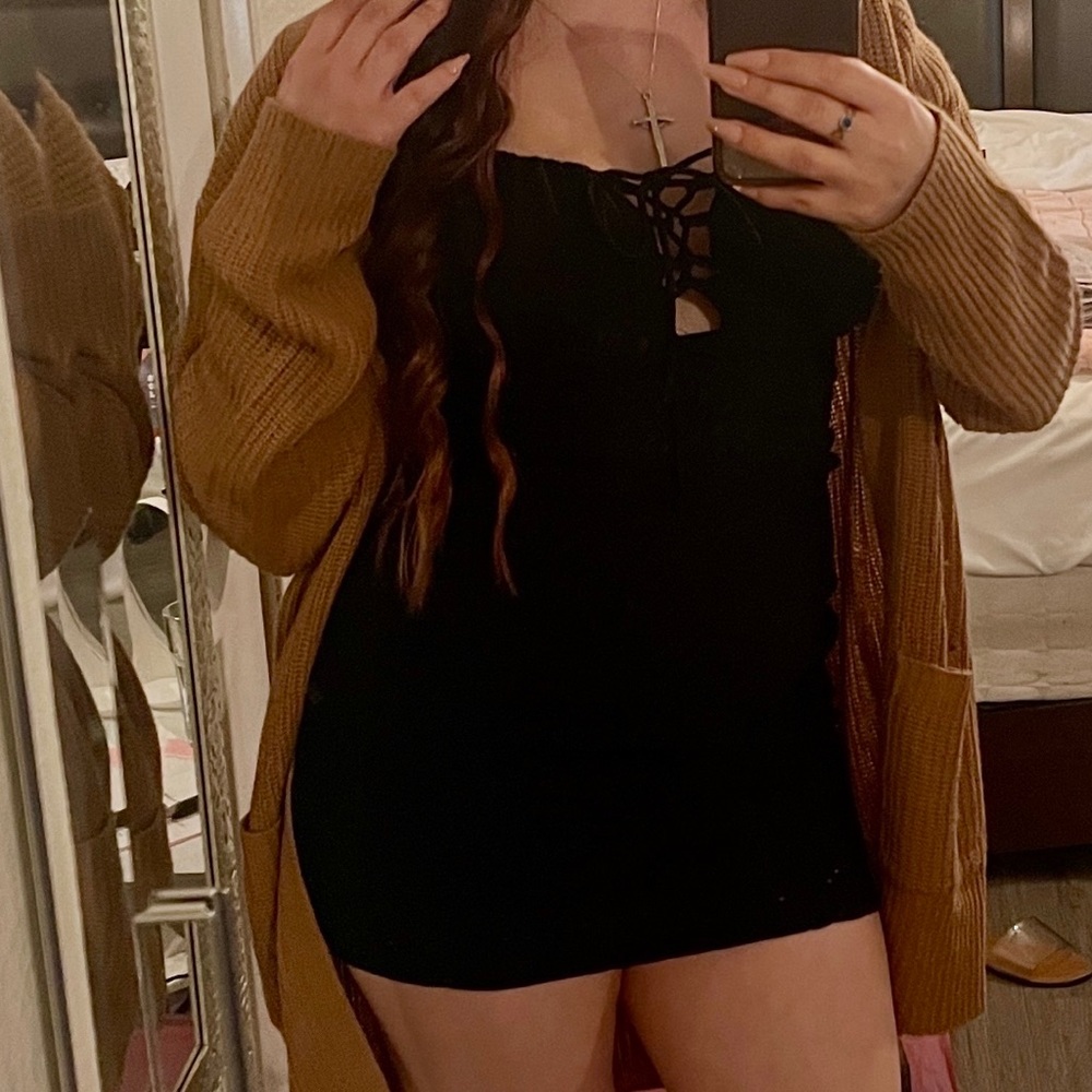 Off the shoulders dress